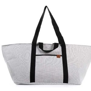 Beach bag met rits | Strandtas | Shopper | Weekendtas groot | Weekendtas dames | Weekendtas heren
