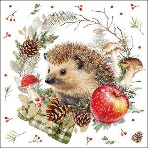 Herfst servetten egel