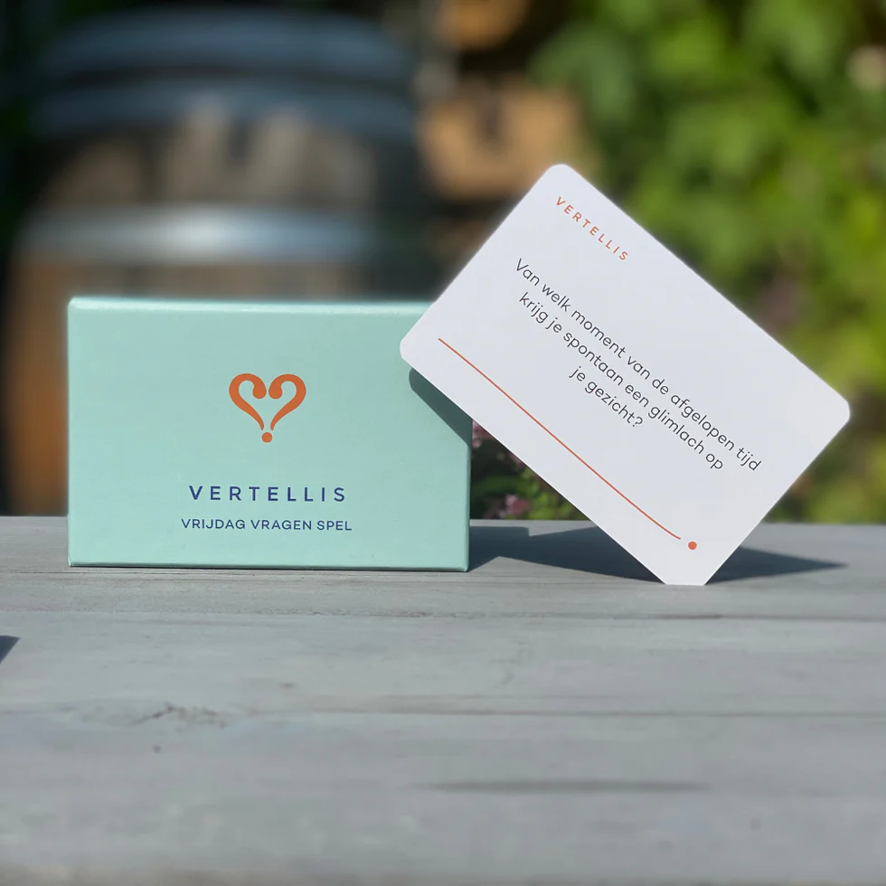 vertellis vragen kaarten spel Vrijdag Vragen