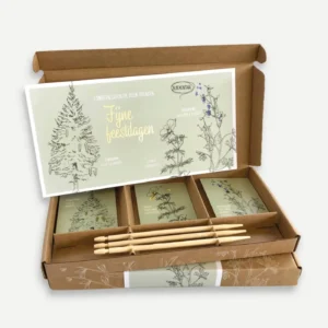 VeerenMoon brievenbus cadeaudoosje fijne feestdagen zaaien