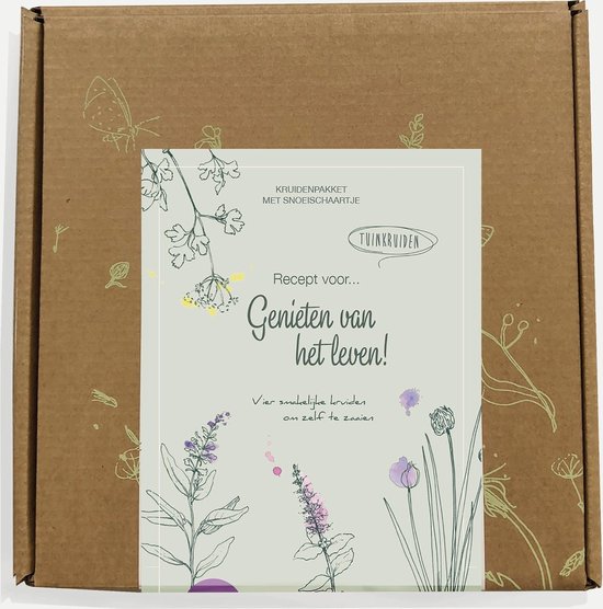 Veer en Moon Cadeaudoosje. Kruidenpakket.